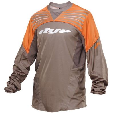 Dye Ultralite Paintball Jersey 2014 - Dust/Orange - XS + 3XL