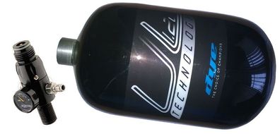 DYE UL Air Tank 1,2 Liter classic HP System inkl. Dye Throttle Regulator 300bar