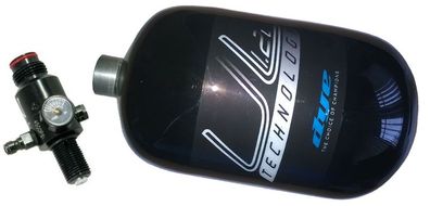 DYE UL Air Tank 1,2 Liter classic HP System inkl. Ninja Preset Regulator 300bar
