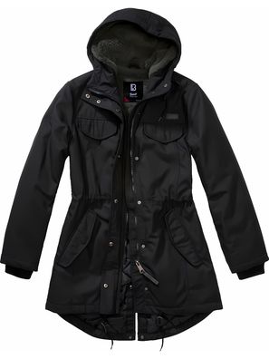 Brandit Women Jacke Ladies Marsh Lake Parka Black