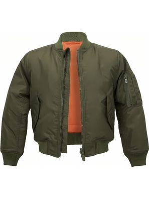 Brandit Kinder Jacke Kids MA1 Jacket Olive