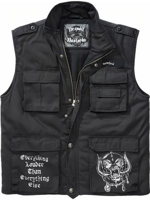 Brandit Men Weste Motörhead Ranger Vest Black
