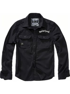 Brandit Men Hemd Motörhead Vintage Shirt Black