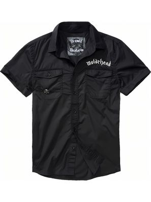 Brandit Men Hemd Motörhead Shirt Black