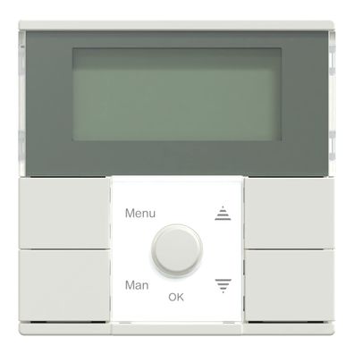 Schneider Electric Merten Zeitschaltuhr-Modul Wochenzeitschaltuhr System M weiß
