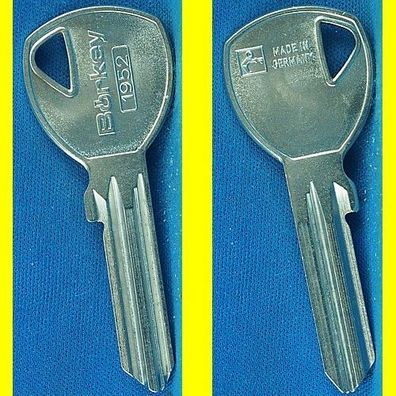 Schlüsselrohling Börkey 1952 für Abus, Format Serien Ti12, TI14, TD Serie 00001-02000