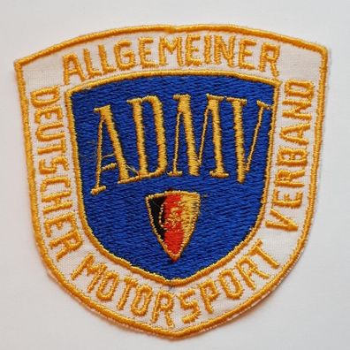 DDR Aufnäher Patch ADMV Allgemeiner Deutscher Motorsport Verband