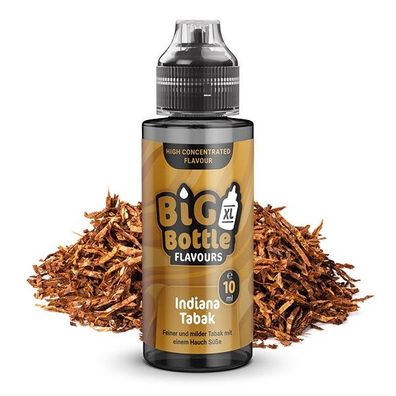 Big Bottle Indiana Tabak - Longfill Aroma 10 ml