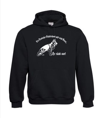 Deutscher Schäferhund geht nicht Gassi... Er rückt aus! I Herren Hoodie
