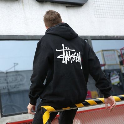 Stussy Herren Damen Pullover Hoody Freizeit Basic Sweatshirt Kapuzenpullover