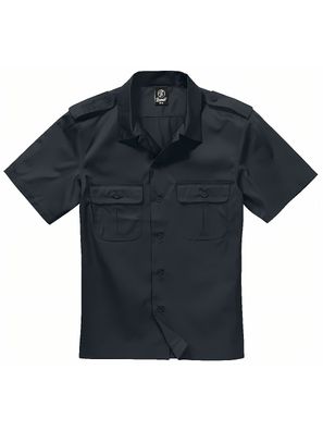 Brandit Hemd US Shirt 1/2 Arm in Black
