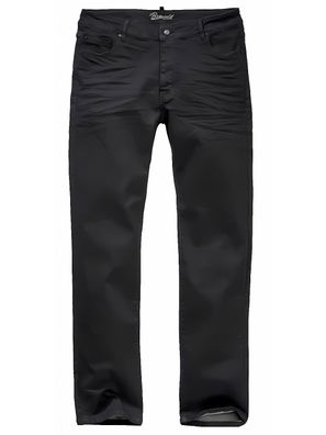 Brandit Hose Mason Denim Pants Unwashed in Black