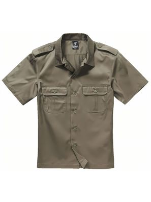 Brandit Hemd US Shirt 1/2 Arm in Olive