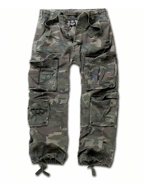Brandit Hose Pure Vintage Trouser in Woodland