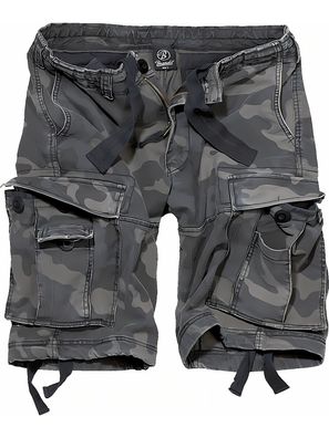 Brandit Vintage Shorts in Darkcamo