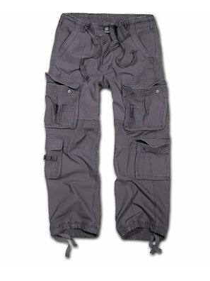 Brandit Hose Pure Vintage Trouser in Anthracite