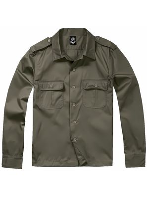 Brandit Hemd US Shirt 1/1 Arm in Olive