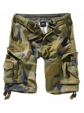 Brandit Vintage Shorts in Swedisch Camo M90