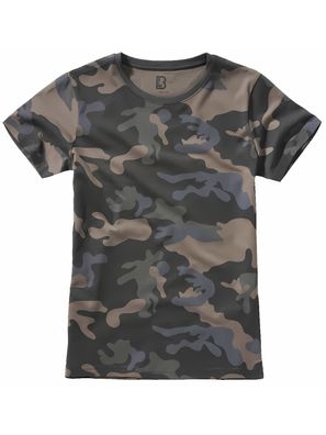 Brandit Damen Ladies T-Shirt Darkcamo