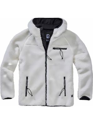 Brandit Herren Jacke Teddyfleece Worker Jacket White