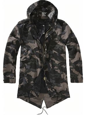 Brandit Herren Jacke M51 US Parka Darkcamo