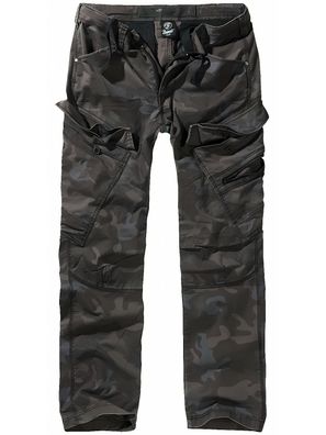 Brandit Hose Adven Trouser Slim Fit Men in Darkcamo