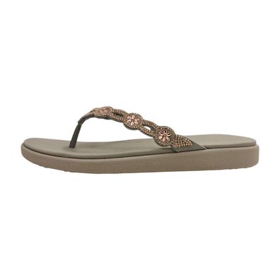 Skechers Meditation Luxe 163663/TPE Grau taupe TPE