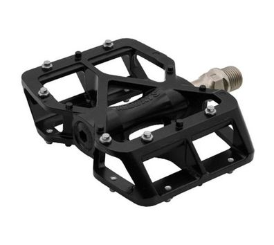 MKS Fahrradpedale Always black schwarz 3-fach gedichtete Lager austauschbare Pins