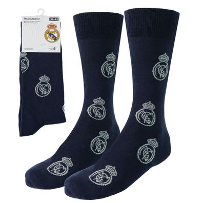 Real Madrid Erwachsene Socken Alltag Freizeitsocken Baumwollmix - Größe: