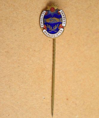 Deutscher Werkmeister Verband Anstecknadel 60x10mm Brosche Antik Alt Vintage 1920er