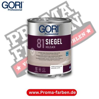 Gori 81 Siegel Holzlack Seidenglanz