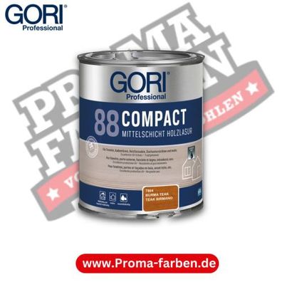 Gori 88 Compact Holzfarbe RAL-Wunschfarbton