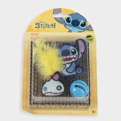 Disney Stitch Katzen Spielzeug Set Haustier Zubehör mit Motiv