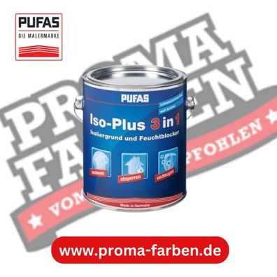 Pufas Iso-Plus 3in1 Isoliergrund 2L
