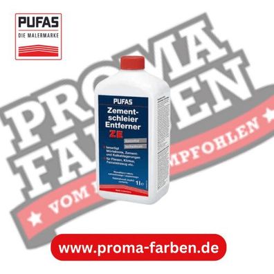 Pufas Zementschleier-Entferner ZE 1L