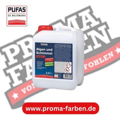 Pufas Algen und Schimmel STOP Konz., 2,5L