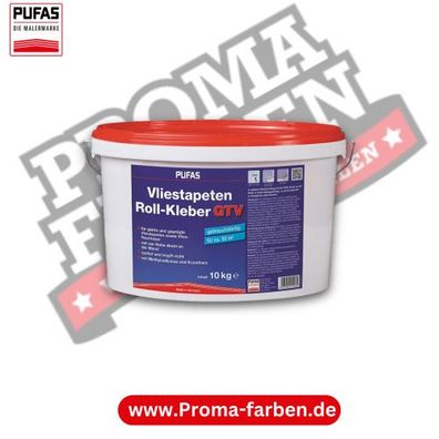 Pufas Vliestapeten Roll-Kleber GTV