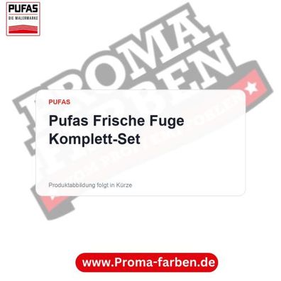 Pufas Frische Fuge Komplett-Set