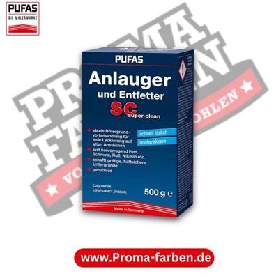 Pufas Anlauger und Entfetter SC super-clean