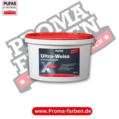 Pufas Ultra-Weiss premium matt