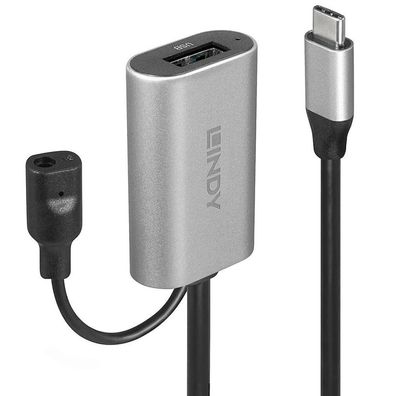 Lindy LINDY USB 3.1 Aktiv-Verlängerung Typ C/A M/F 5m