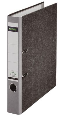 5x Leitz 1050-50-85 Ordner A4 Wolkenmarmor 52 mm grau