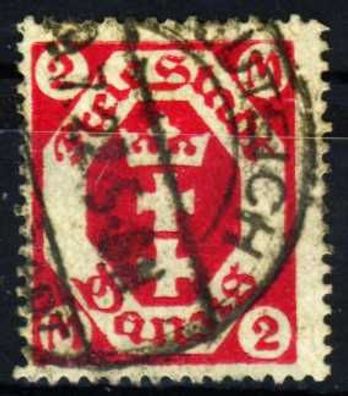 DANZIG 1922 Nr 96X gestempelt X130FEE