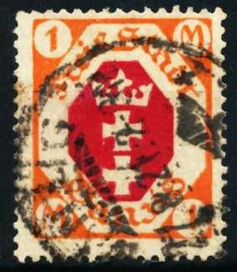 DANZIG 1921 Nr 83X gestempelt X4D6192