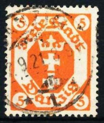 DANZIG 1921 Nr 73X gestempelt X4D62BA
