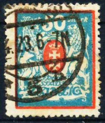 DANZIG 1923 Nr 127Y gestempelt X4DF46E