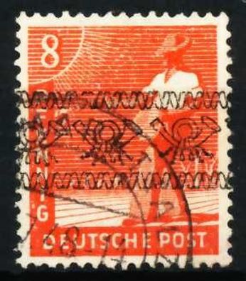 2. Kontrollratsausgabe MIT Bandaufdruck Nr 38Ia X627252