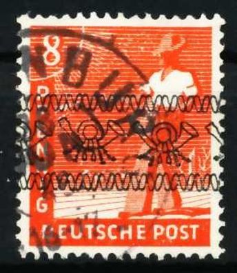 2. Kontrollratsausgabe MIT Bandaufdruck Nr 38Ia X627272