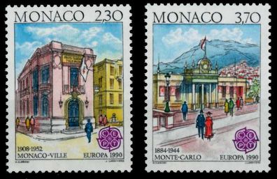 MONACO 1990 Nr 1961A-1962A postfrisch X760CE2