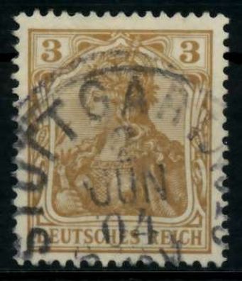 D-REICH Germania Nr 69a gestempelt X726E06